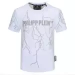 philipp plein t-shirt homme 2019 lightning 19420 white